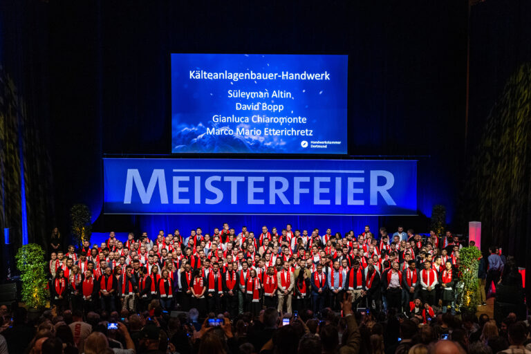 Meisterfeier der Handwerkskammer Dortmund im März 2026. (c)Sarah Rauch HWK DO