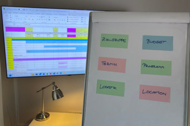 A good briefing is the key to a successful event!