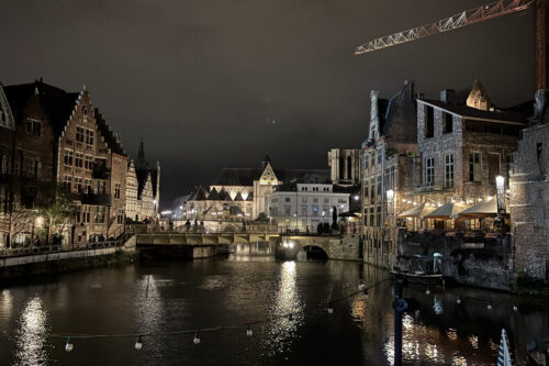 Incentive Reise Gent & Brügge, Nachtansicht Gent